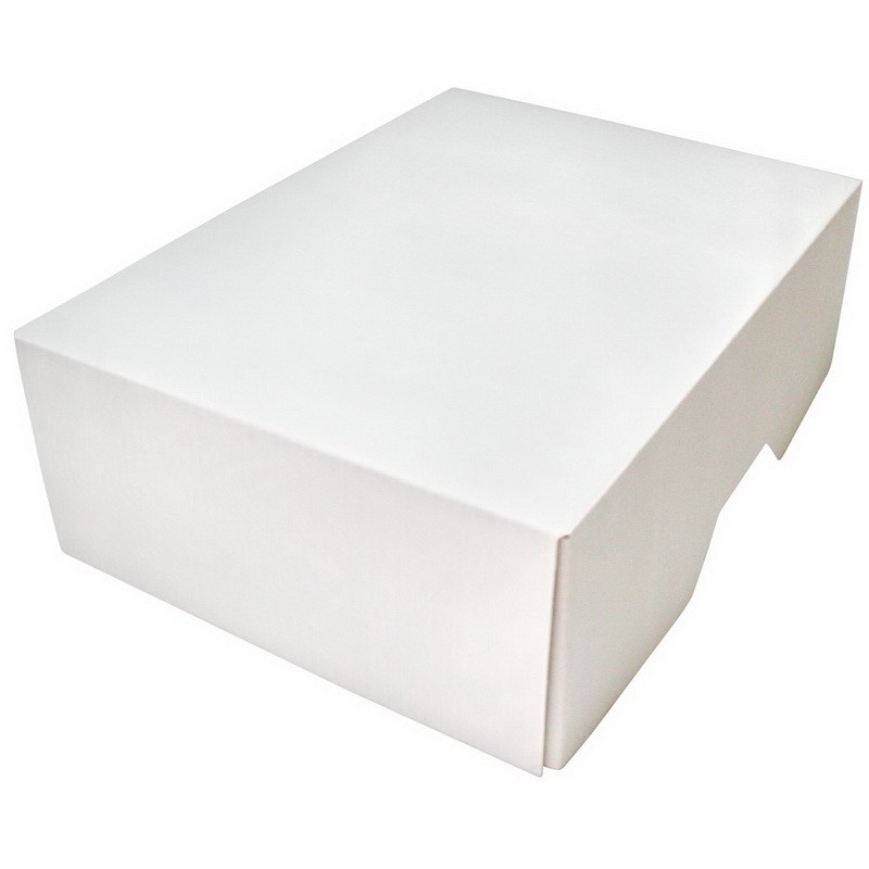 Stülpdeckelkarton, 335x230x15mm, weiß