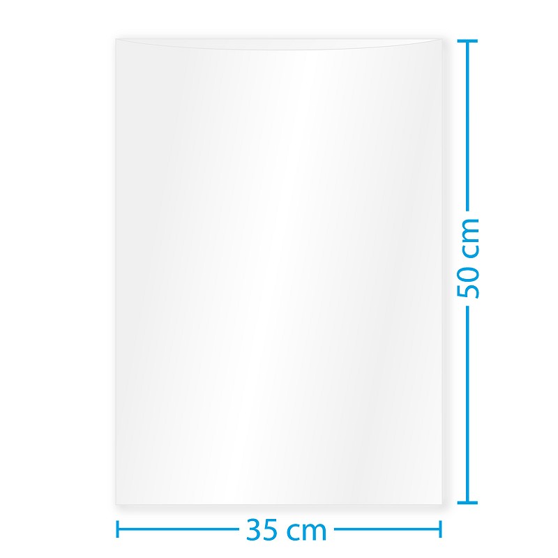 Klarsichtbeutel Öko Größe -L- 50x35 cm, BIO-Film