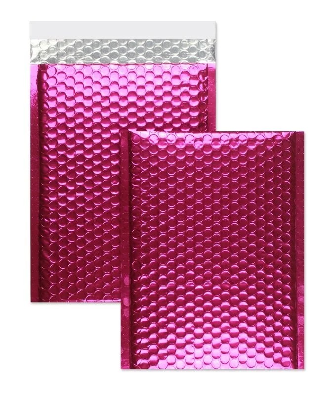 Farbige Luftpolstertaschen, pink, 230 x 324 mm, 10 Stück
