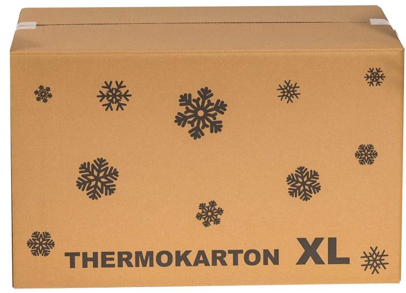 Thermokarton XL, 580x350x350mm, 71 Liter Inhalt