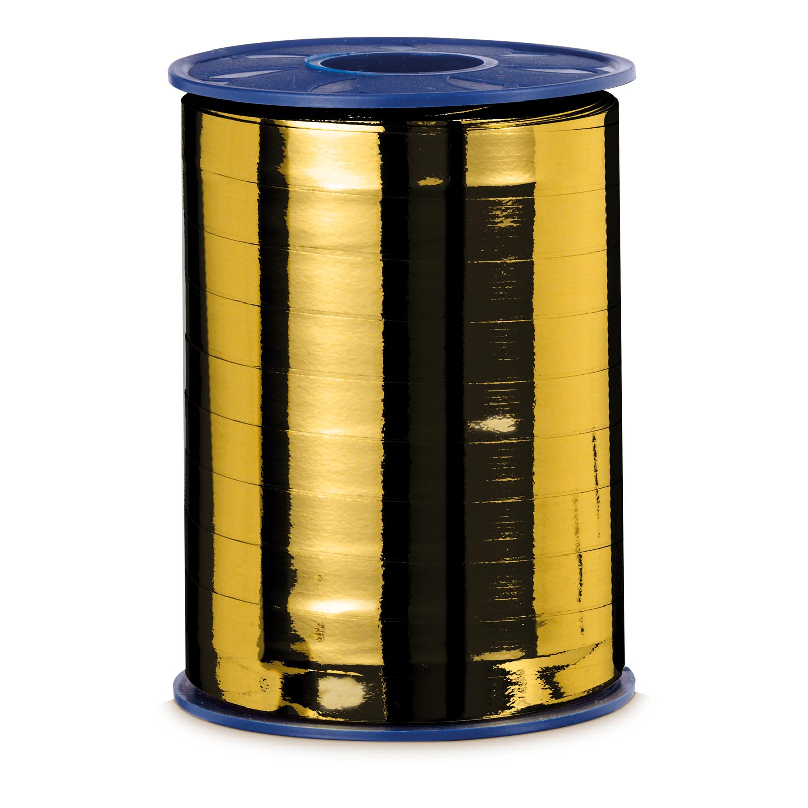 Geschenkband Ringelband Metallic-Gold 10mmx250m