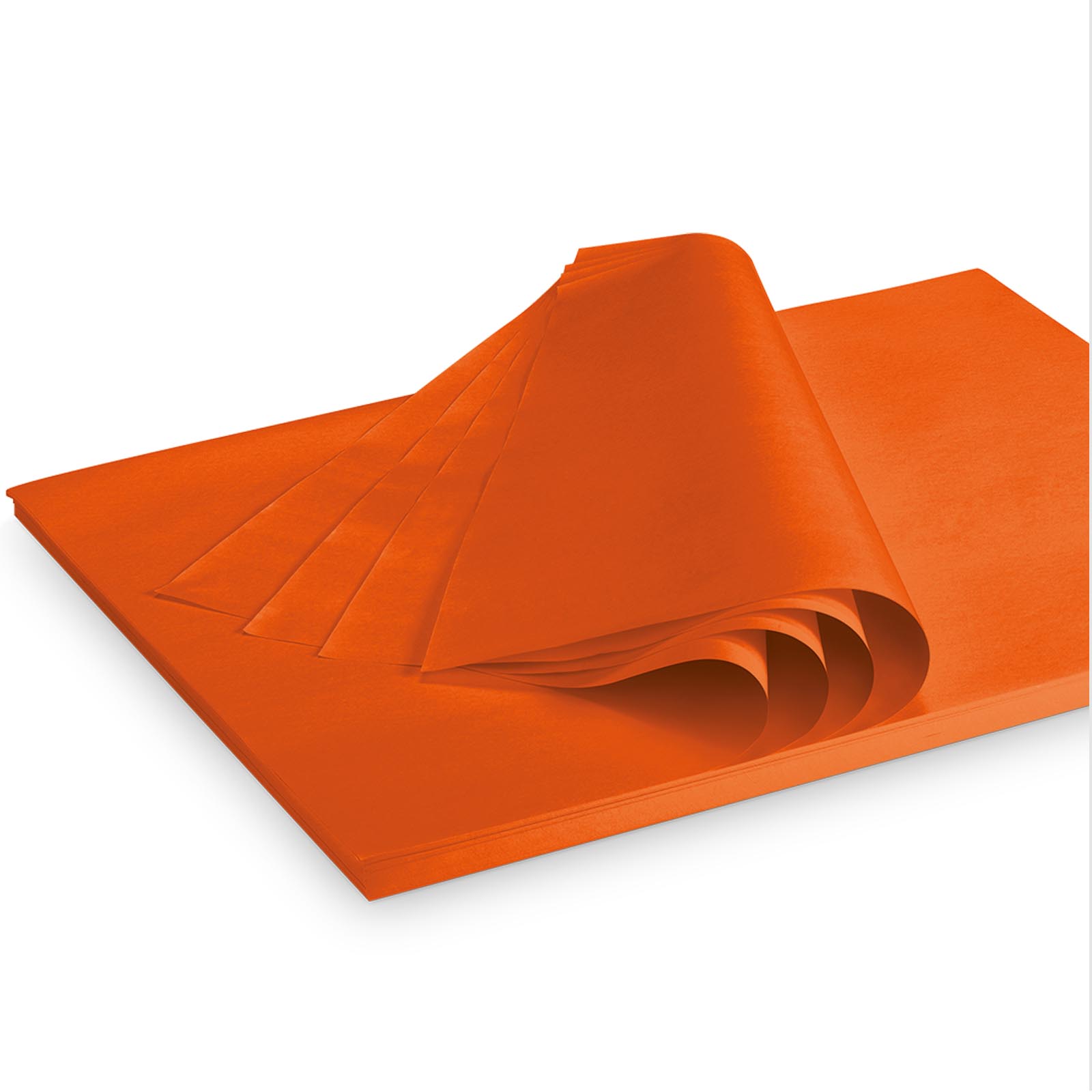 Seidenpapier Orange 35g/qm 500x375mm 2 kg/ ca.300 Blatt