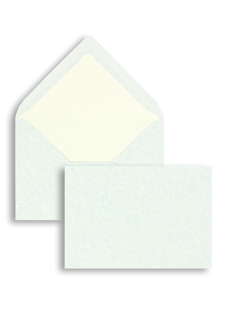 Briefumschläge, blau ~114x162mm DIN C6, 100g/qm Parchment, ohne Fenster, Nassklebung, spitze Klappe, 100 Stück