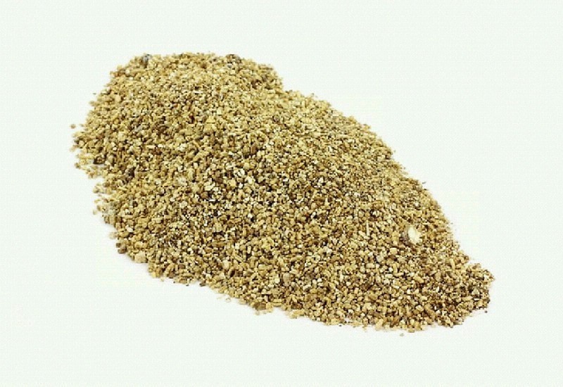 Vermiculite, Körnung 3-8 mm, ca. 8,5 kg je Sack.