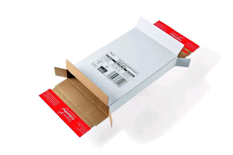 Kurierpaket, weiß, 244x344x15mm, CP065.55