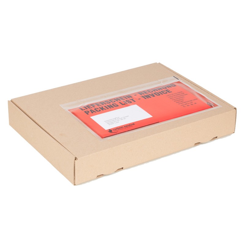 Briefkarton, 333x244x16 mm, braun - optimal für Warenpost-Versand