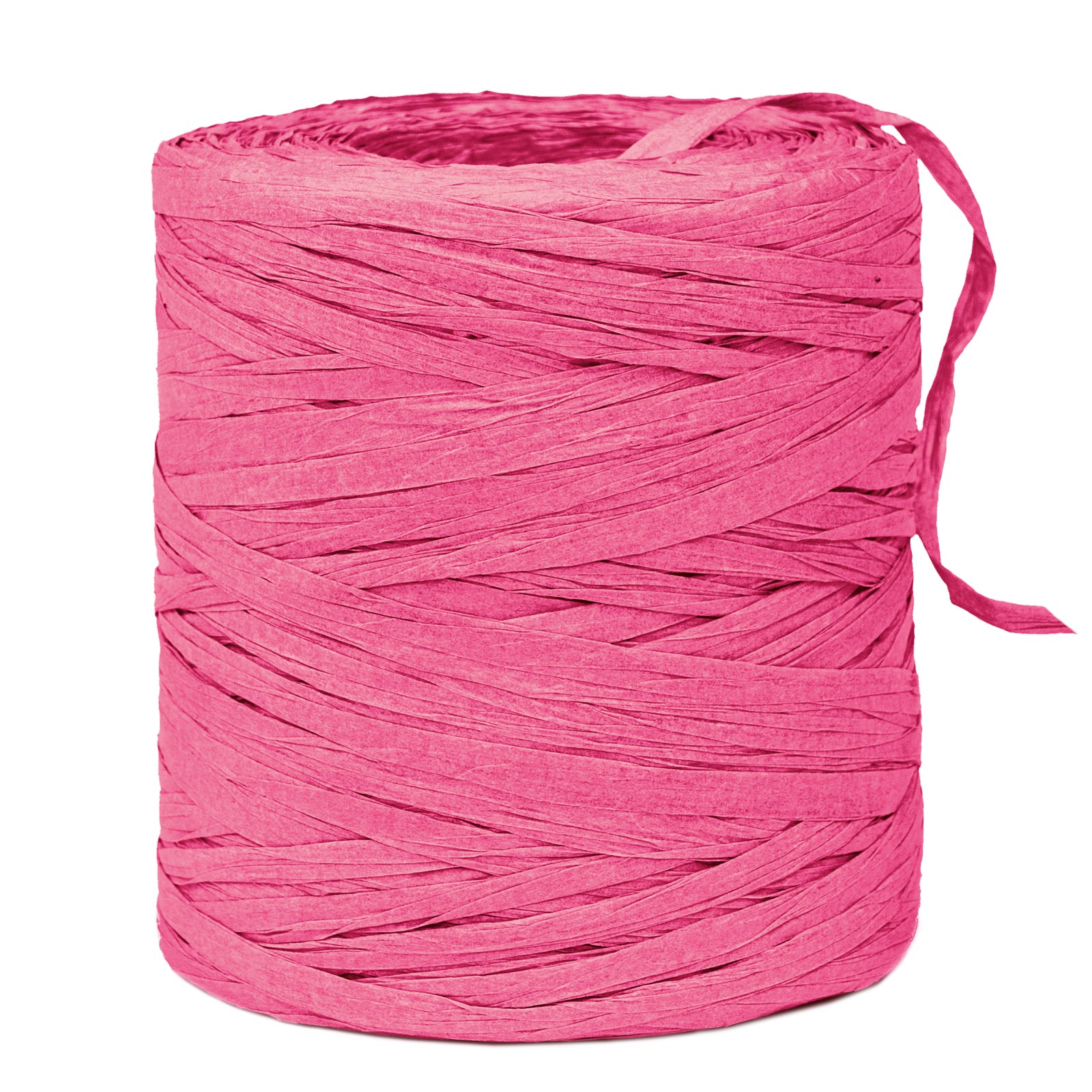 Geschenkband Paper-Raffia Pink, 5mmx200m