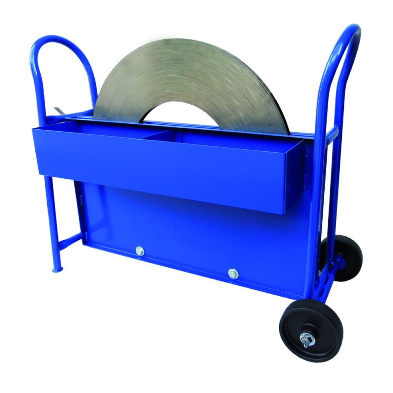 Stahlbandabroller CL 20, enzianblau, für Stahlbandbreiten bis 20 mm