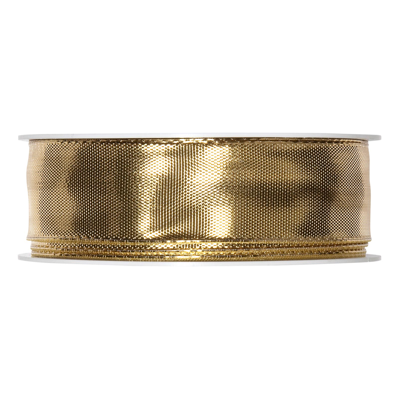 Geschenkband Uni Gold-Metallic 25mm x 25m