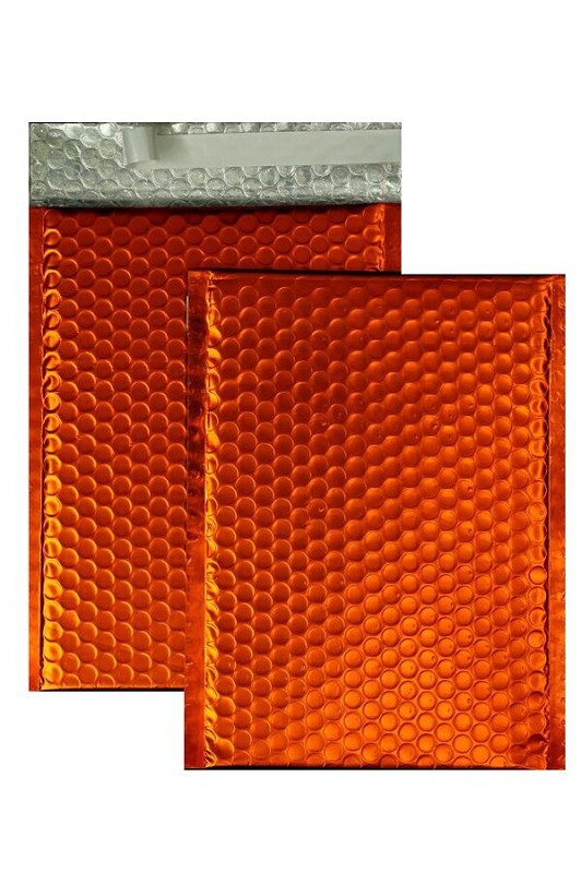 Farbige Luftpolstertaschen, orange, 230 x 324 mm, 10 Stück