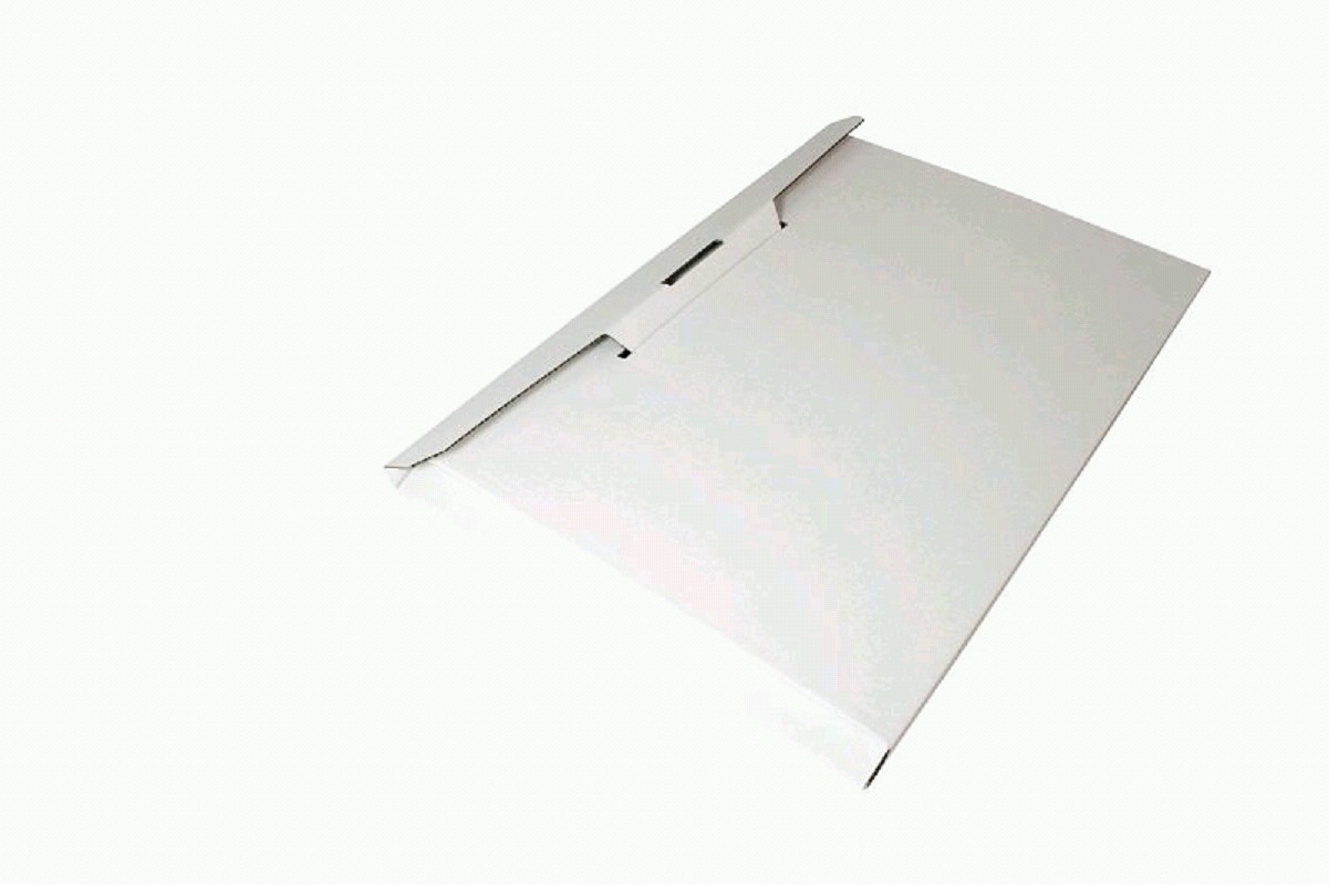 Flach/Kalender-Pack, weiß, 570x395x10mm