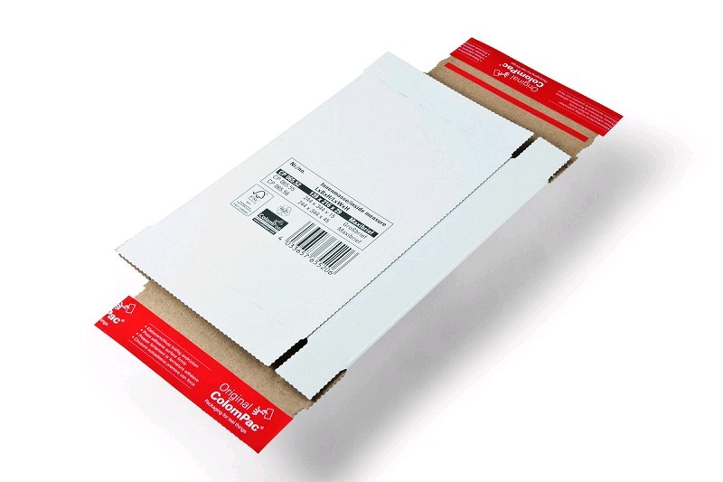Kurierpaket, weiß, 244x344x45mm, CP065.56 - optimal für Warenpost-Verssand