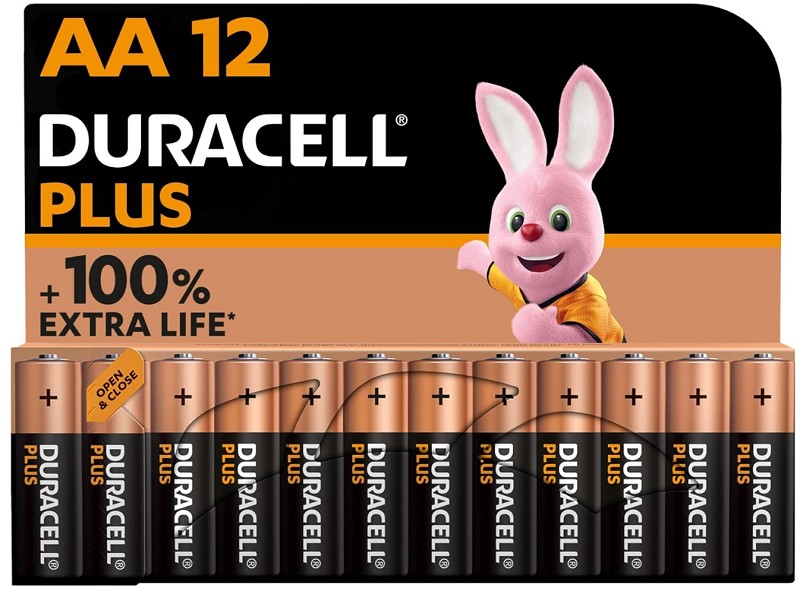 Duracell Plus Batterien AA, 12 Stück