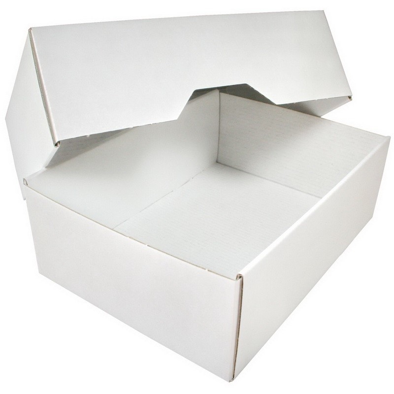 Stülpdeckelkarton, 214x151x45mm, weiß