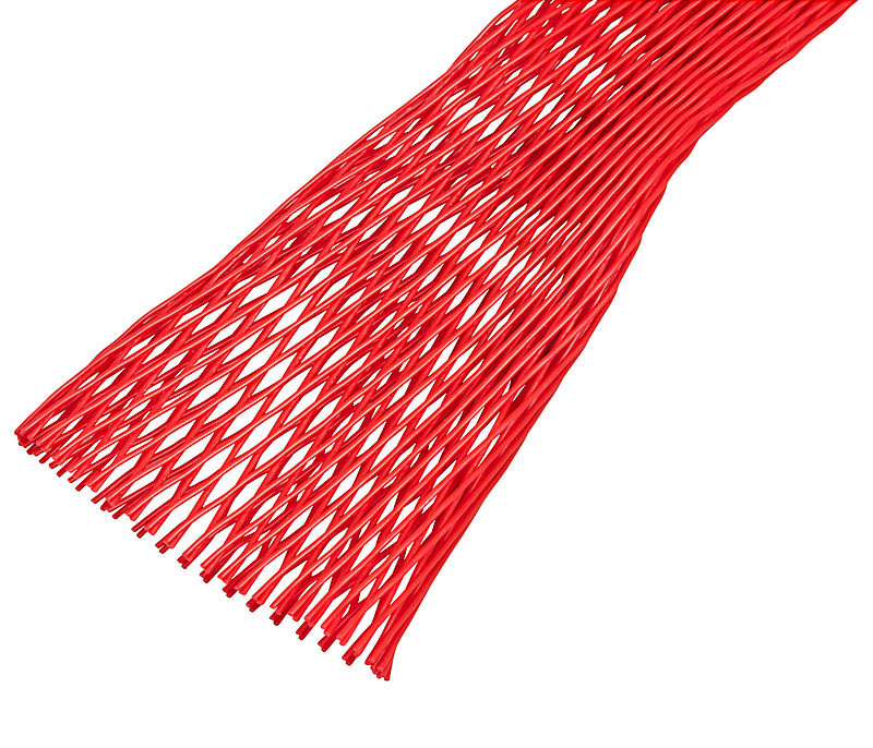 PE-Schutznetz, rot, 50/100mm, 50m, 48g/m