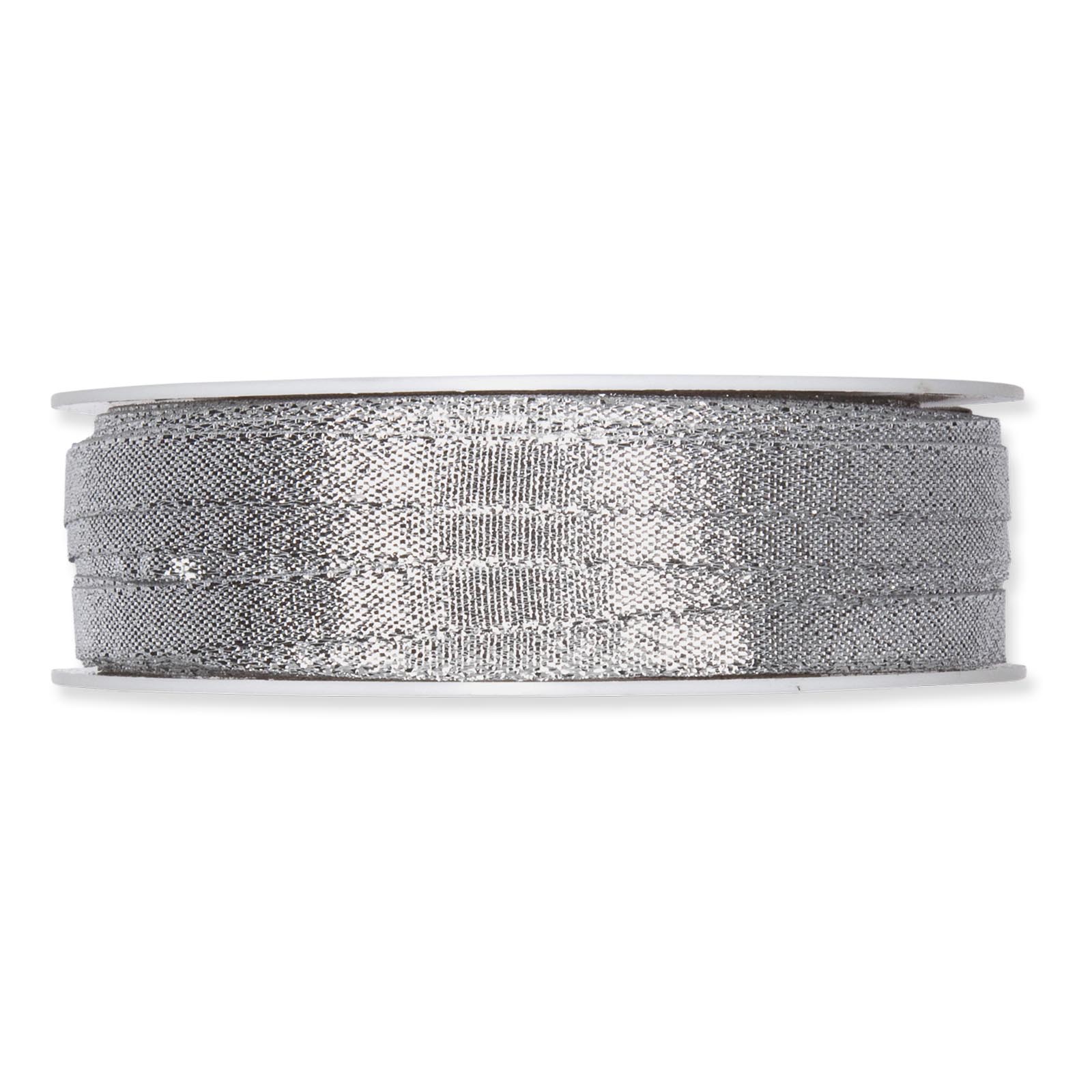 Geschenkband Uni Lurex-Silber 6mmx50m