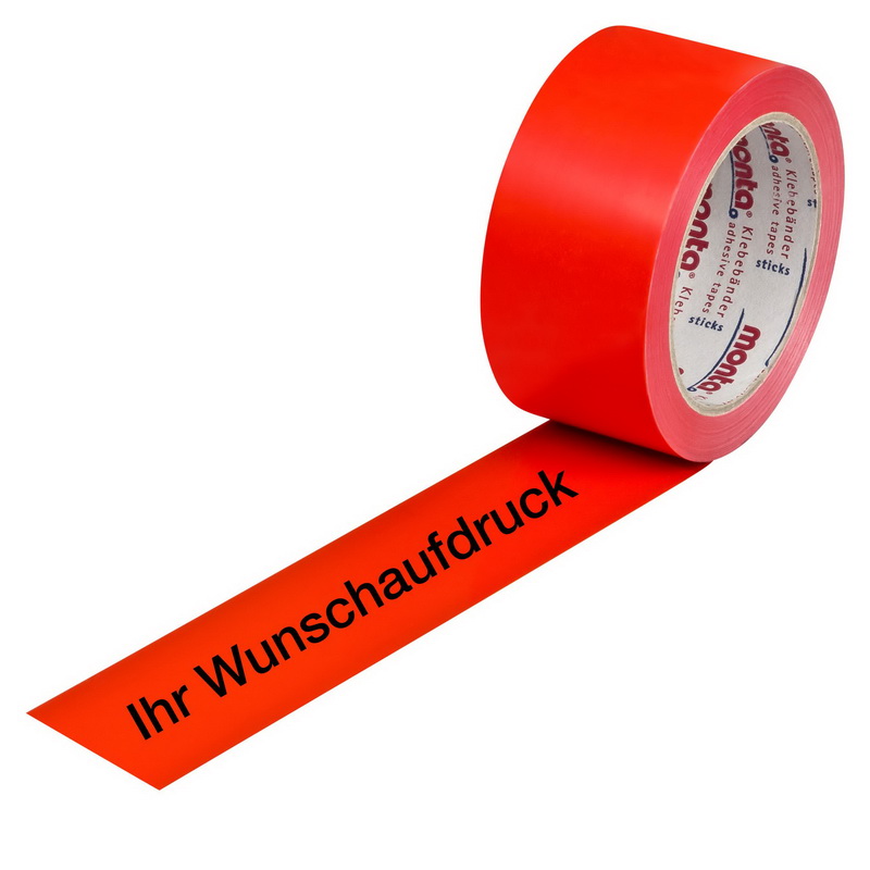 PVC-Warn-/Hinweisband mit Wunschaufdruck