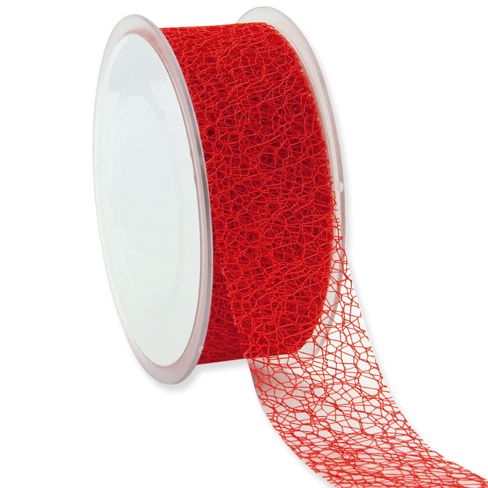 Geschenkband Netz rot 38mmx20m
