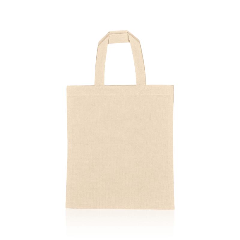 Einkaufstasche aus Baumwolle -S- Natur B28 x H32cm, 140g/qm