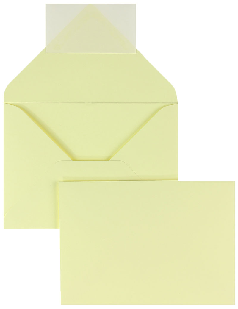 Briefumschläge creme creme-gelb~162x229mm DIN C5 130g/m2 Colorista ohne Fenster Haftklebung spitze Klappe 100 Stk.