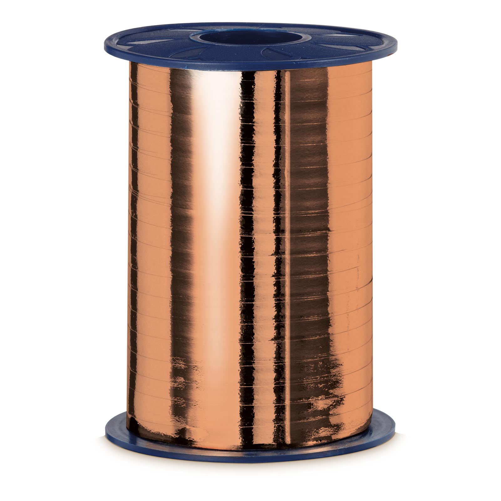 Geschenkband Ringelband Metallic-Kupfer 5mmx400m