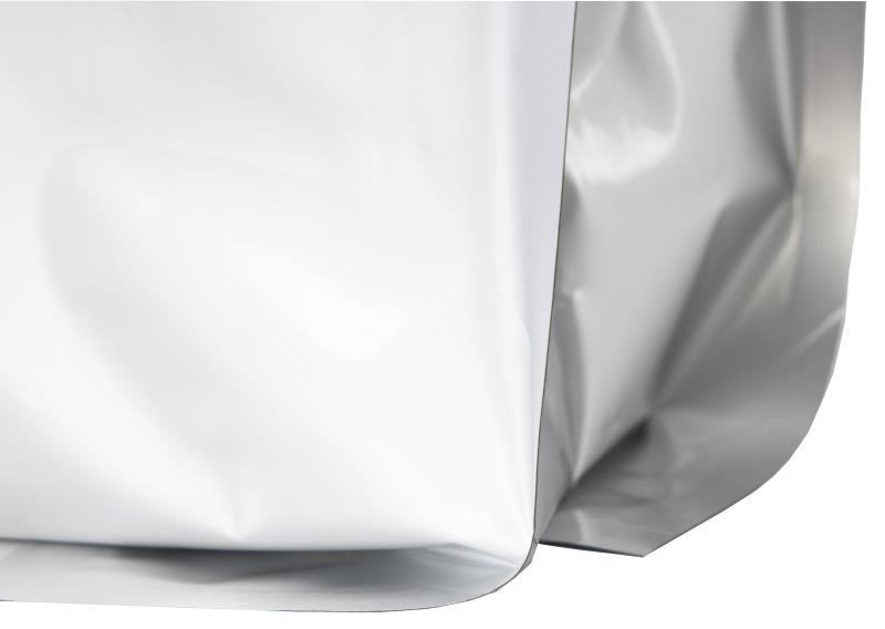 Quad Bags, 100x80x245mm, weiß, 1.000 Stück